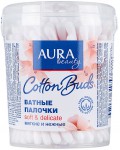 Ватные палочки, Aura (Аура Бьюти) 300 шт стакан