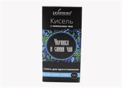 Кисель Polezzno Черника и синий чай 100 г