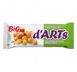 Батончик Леовит Д'Артс воздушная кукуруза с карамелью