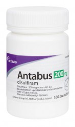 Антабус табл. шип. 200 мг 100 шт.