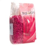 Воск для депиляции, ItalWax (ИталВакс) 1 кг Роза горячий пленочный в гранулах пакет