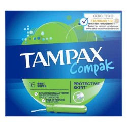 Тампоны Tampax компак супер с аппликатором 16 шт.