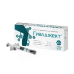 Гиалджект, 2.2% 3 мл 1 шт имплантат вязкоэластичный стерильный шприц
