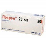 Локрен, табл. п/о 20 мг №56