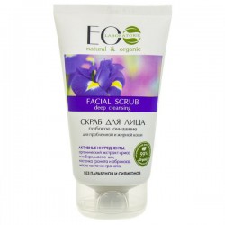 Скраб для лица Ecolab Глубокое очищение для проблемной и жирной кожи 150 мл