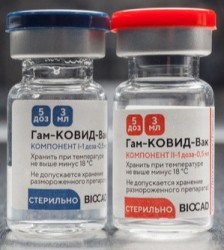 Гам-КОВИД-Вак р-р для в/м введ. компонент I-0.5 мл/доза 3 мл (5 доз) + компонент II-0.5 мл/доза 3 мл (5 доз) 1+1 шт.
