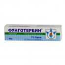 Фунготербин, крем д/наружн. прим. 1% 15 г №1