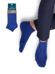 Носки мужские, Omsa (Омса) р. 39-41 (25-27) ECO Colors 402 Эко колорс укороченные Ultramarino ультрамарин