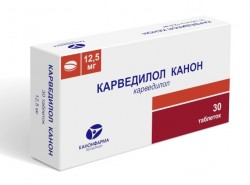 Карведилол Канон табл. 12.5 мг 30 шт.