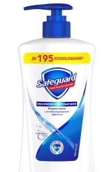 Мыло жидкое Safeguard классическое ослепительно белое 390 мл