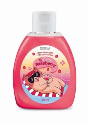 Гель для душа Mirrolla Малина смягчающий 300 мл